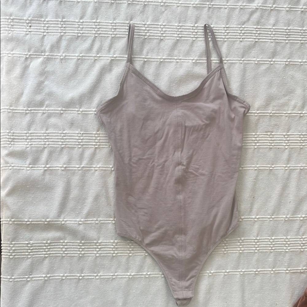Everlane Beige Bodysuit